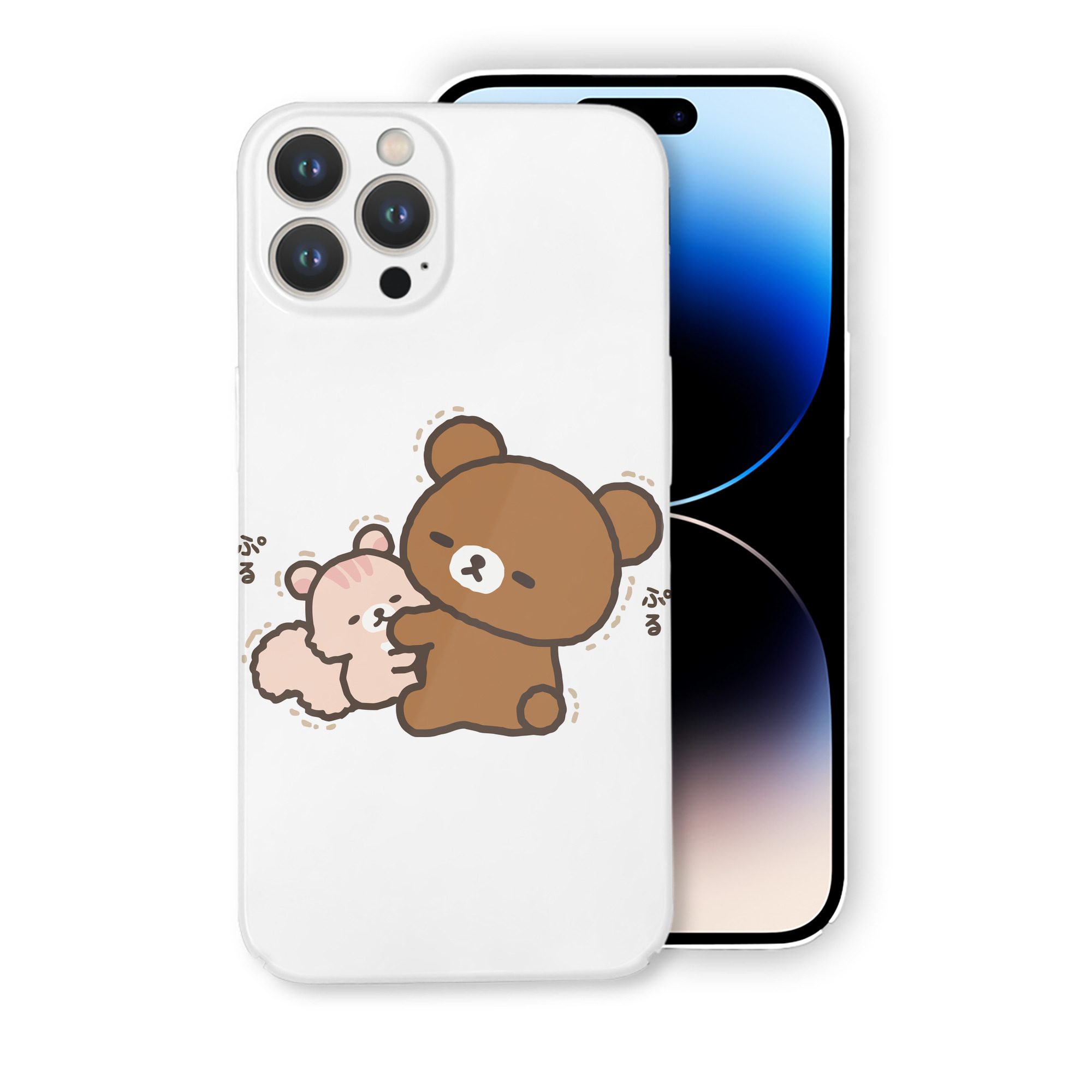 （画像用） リラックマ リラックマ キイロイトリ Rilakkuma Korilakkuma Kiiroitori 【iPhone 14シリーズ対応】ハードケース